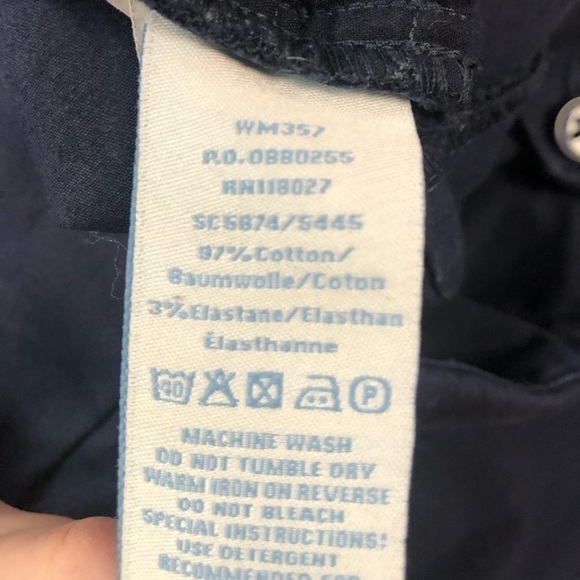 Boden navy blue Chelsea trouser pants size 6 - Picture 3 of 7